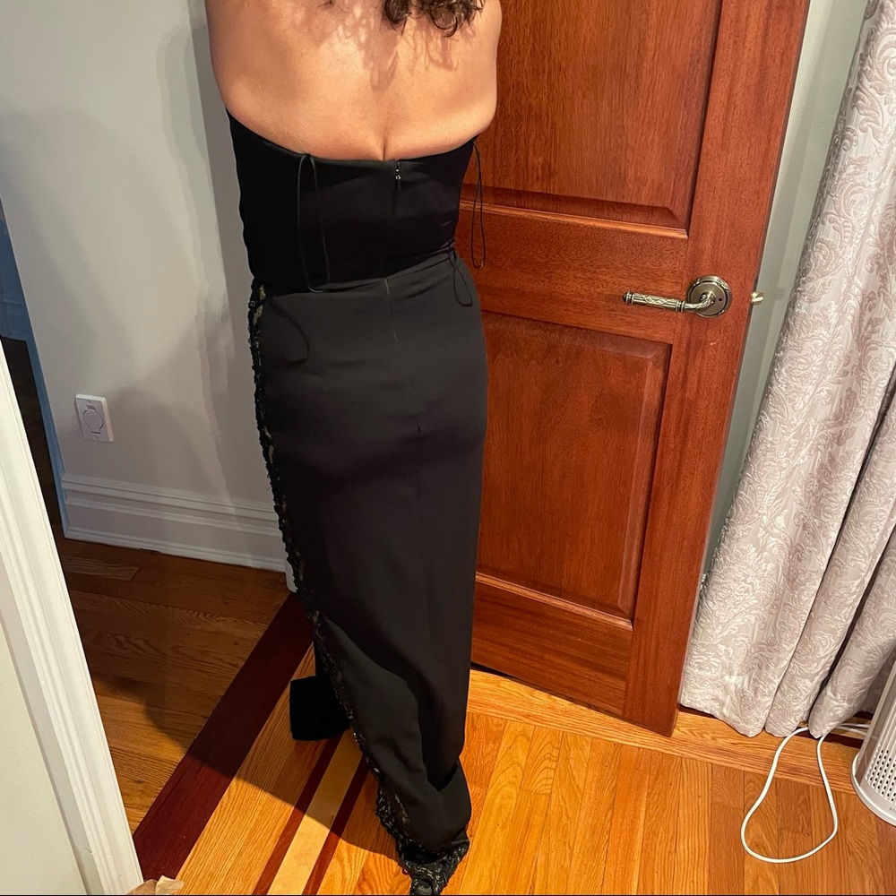 Pamella Roland black gown - Picture 3 of 4